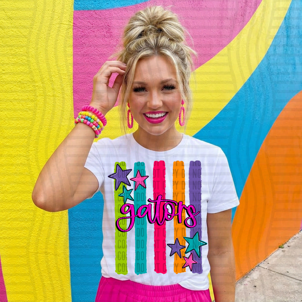 Mascot Rainbow Stripes