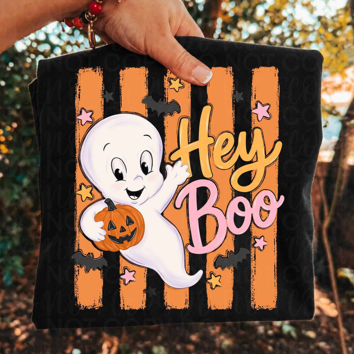 Hey Boo Casper Stripes