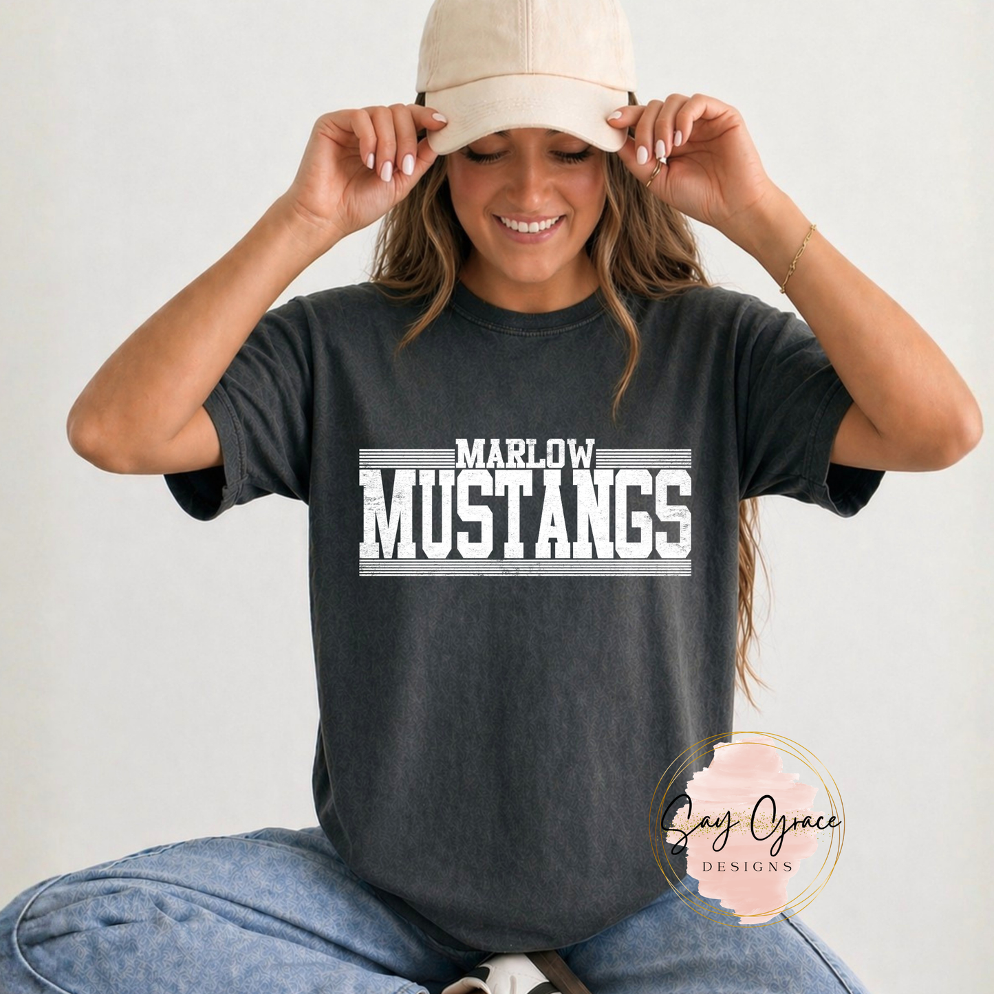 MUSTANGS Marlow Retro Lines