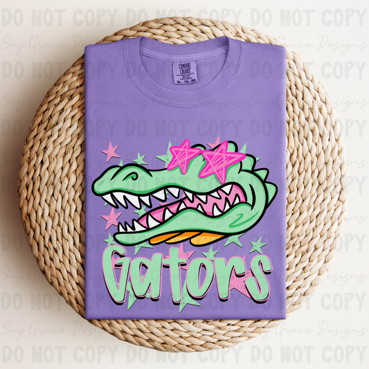 Gators Preppy Stars