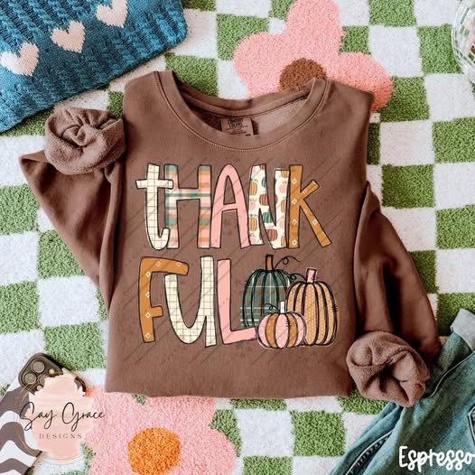 Thankful Patterned