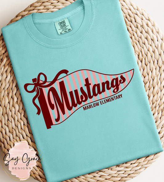 MUSTANGS Marlow Pendant with Stripes