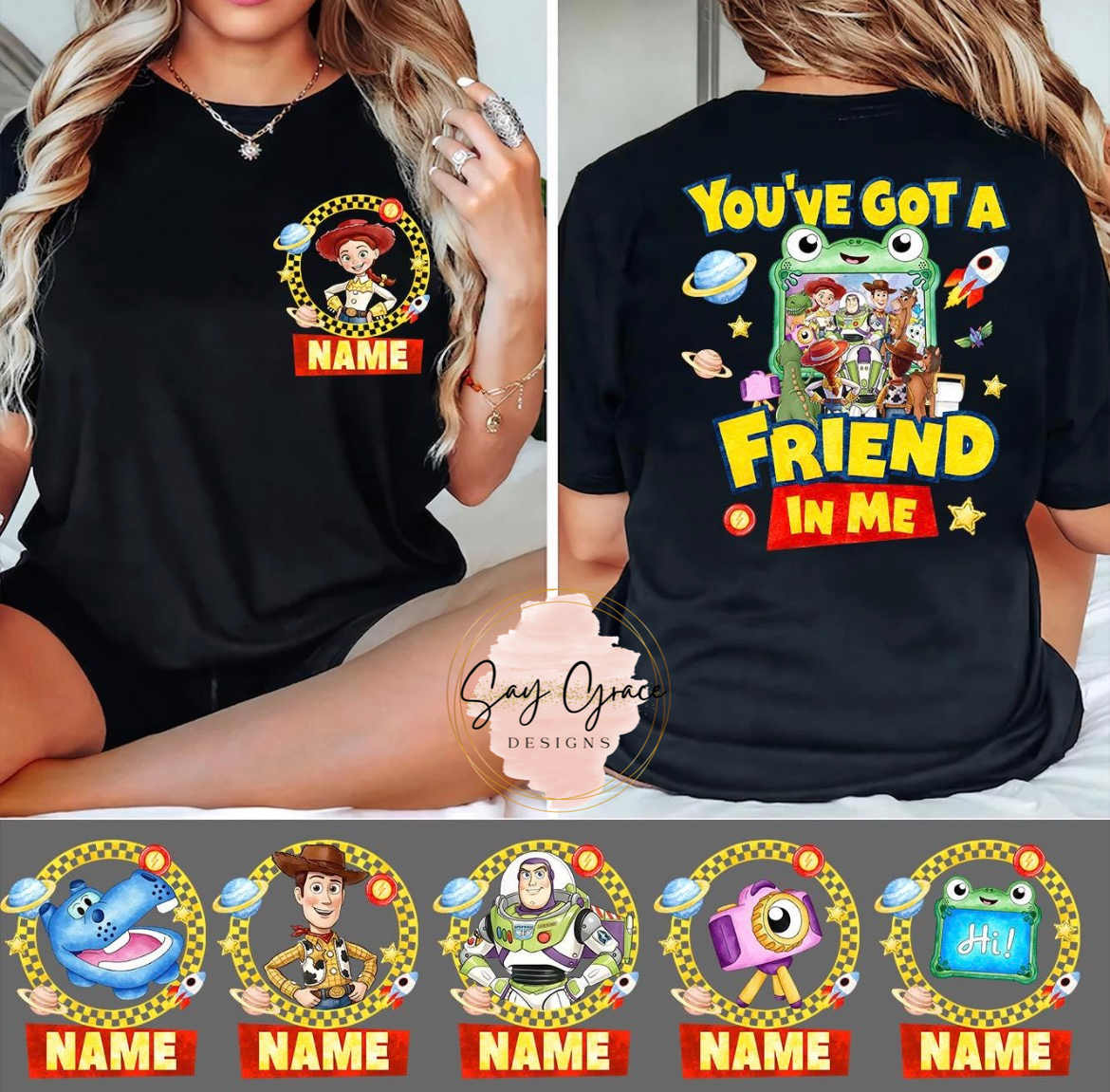 You Got a Friend in Me-Front and Back