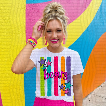 Mascot Rainbow Stripes