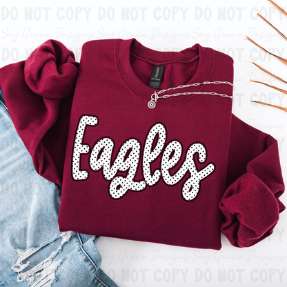 Mascot Polka Dot Script
