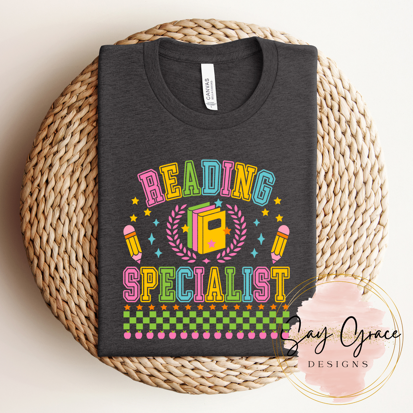 Reading Specialist Checkered