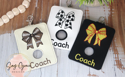 Alarm ID Badge Holder