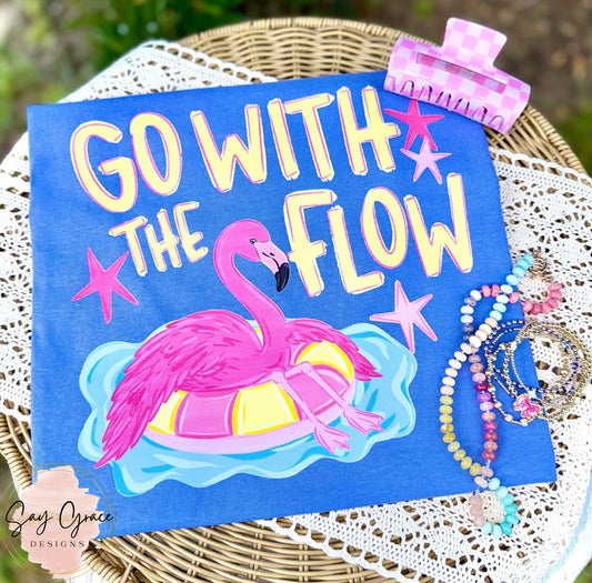 Go With The Flow Flamingo