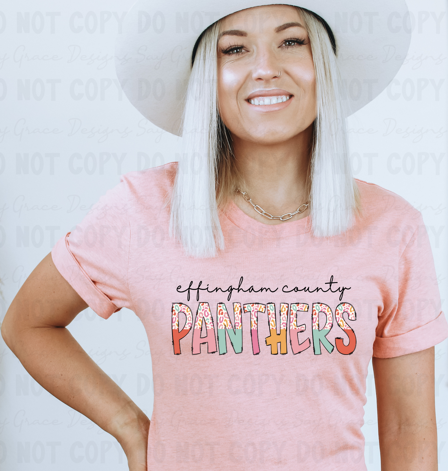 Panthers Effingham County Colorful Leopard