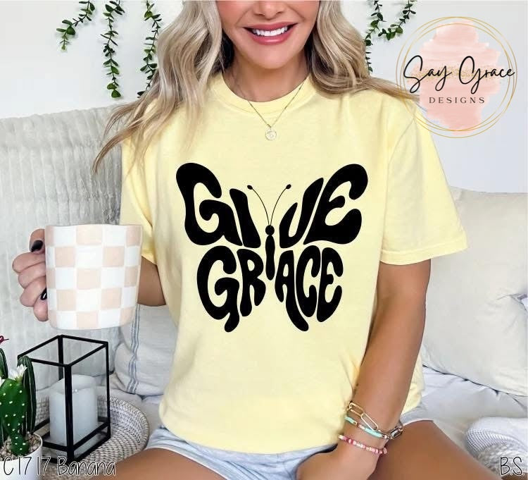Give Grace Butterfly