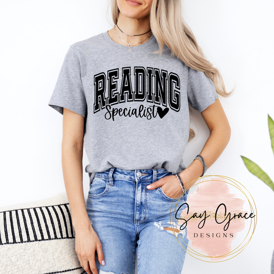 Reading Specialist Varsity