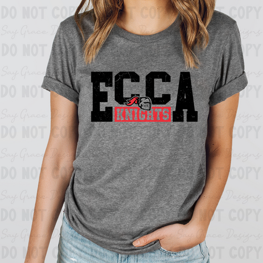 ECCA Knights Distressed