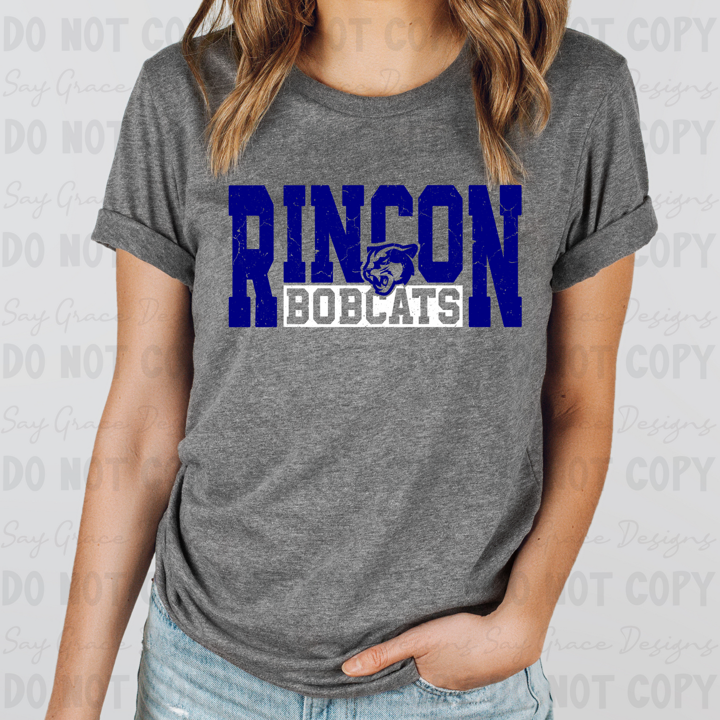 Rincon Bobcats Distressed