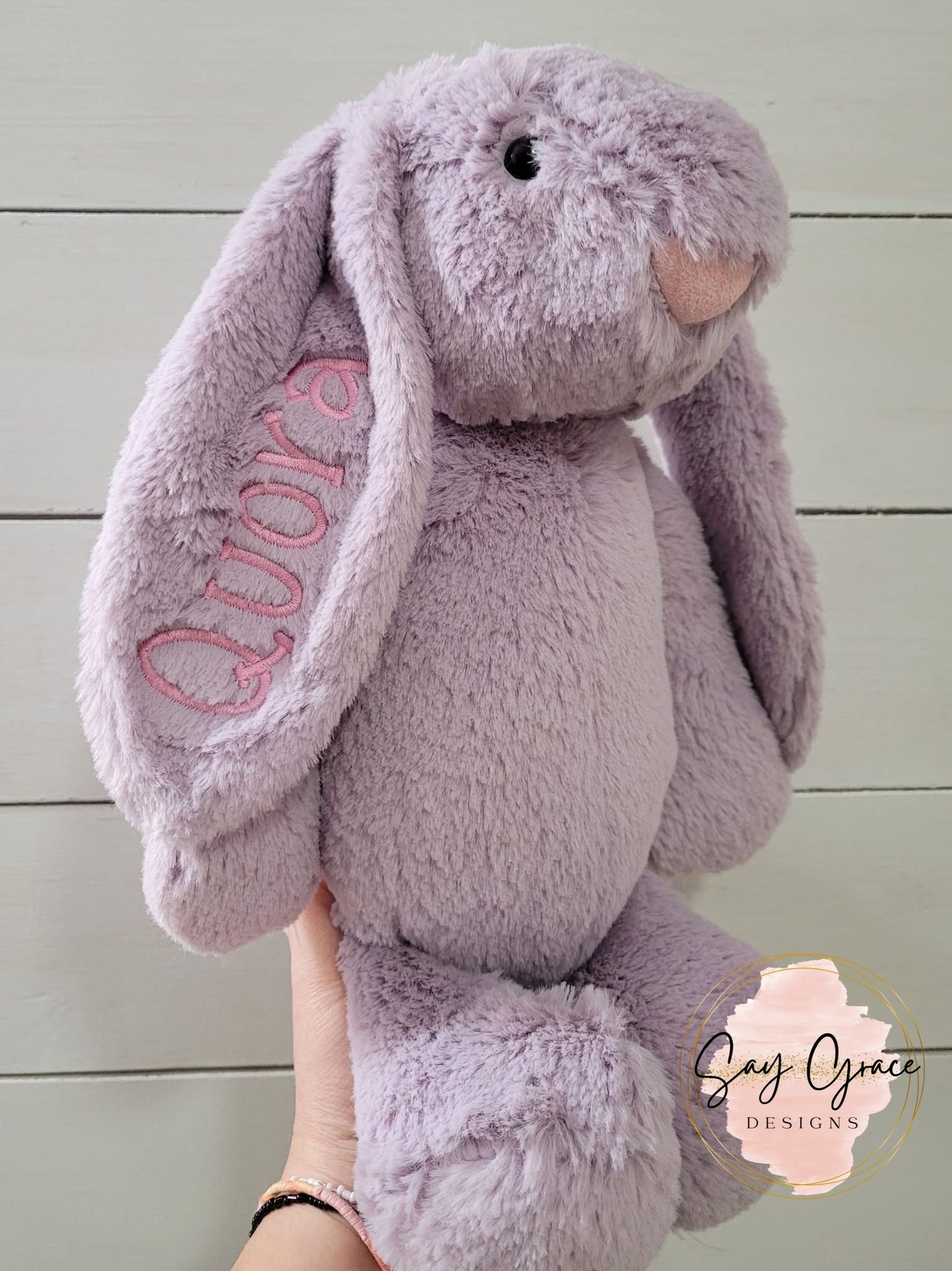 EMBROIDERED Bunny