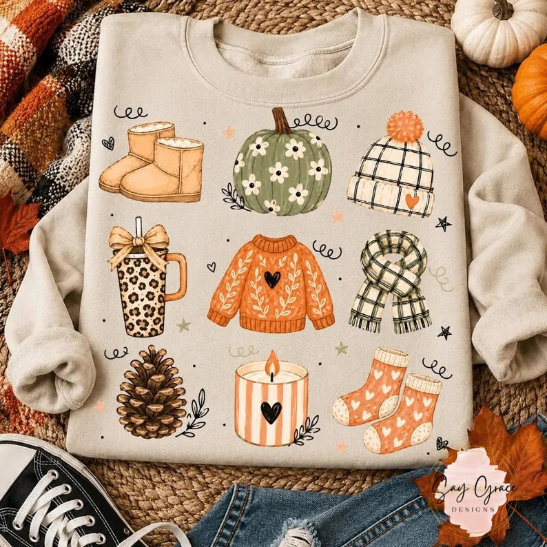 Fall Items Collage