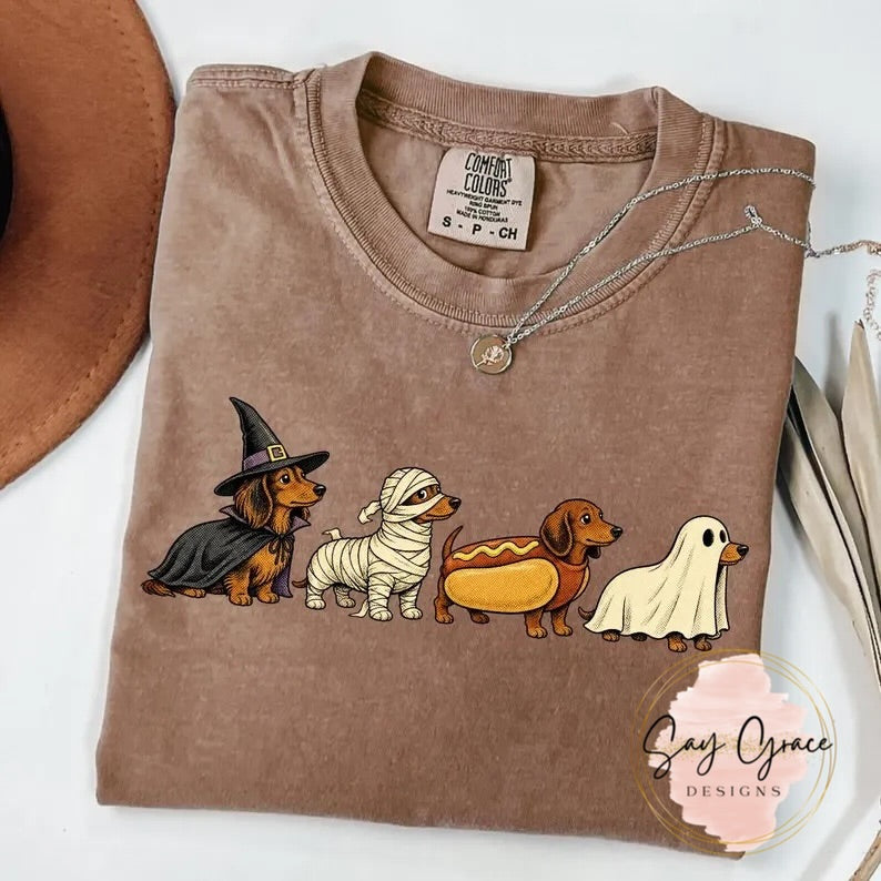 Weiner Dog Halloween Dashaud