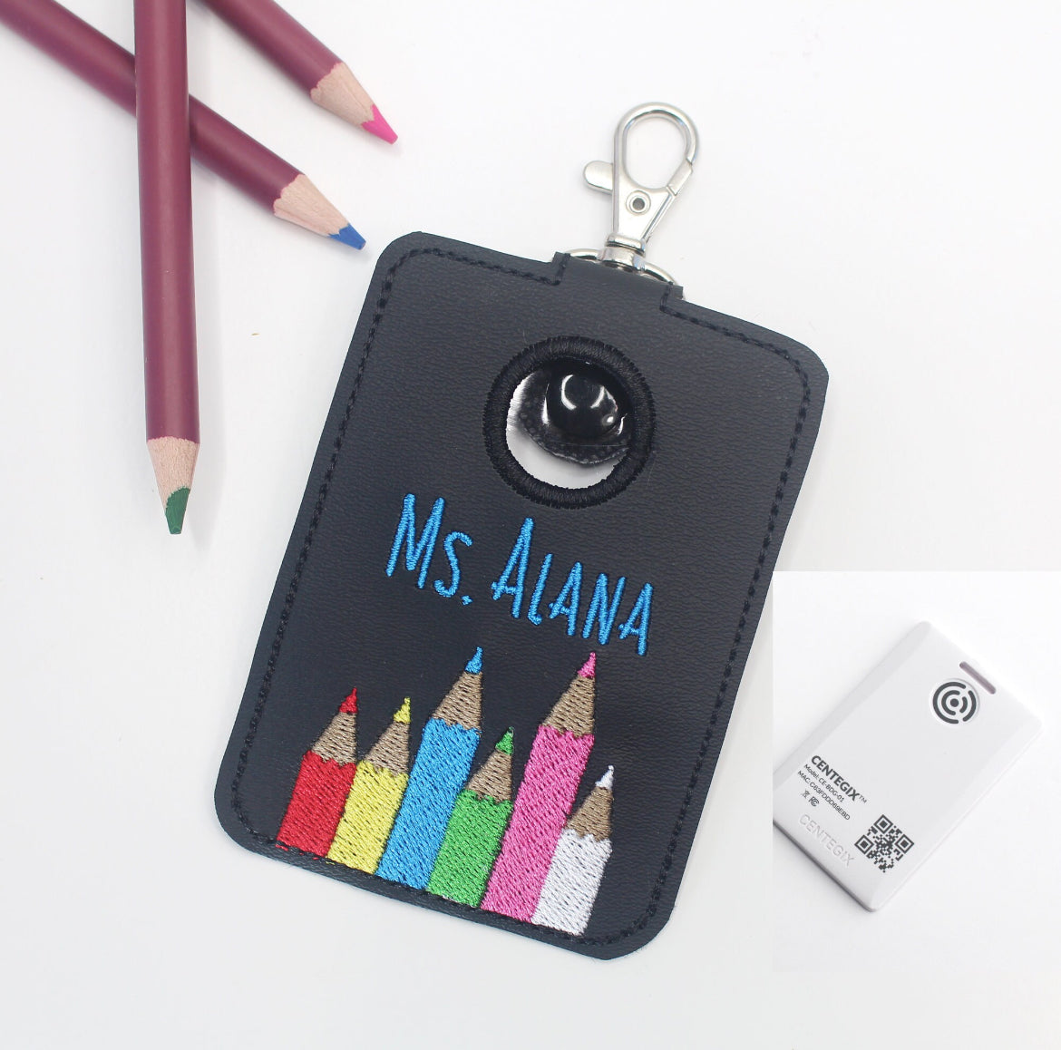 Alarm ID Badge Holder