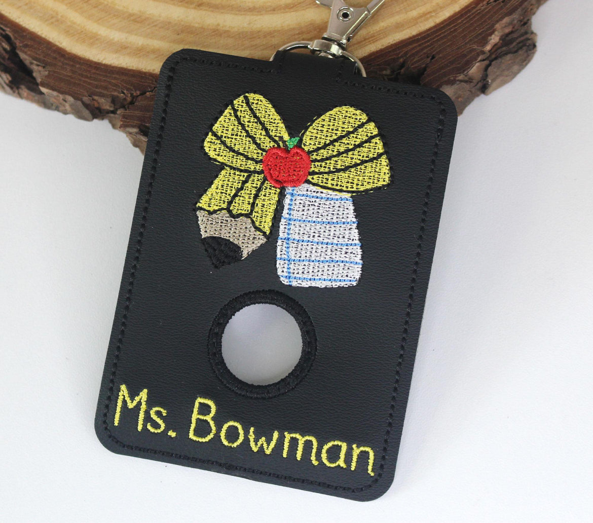 Alarm ID Badge Holder