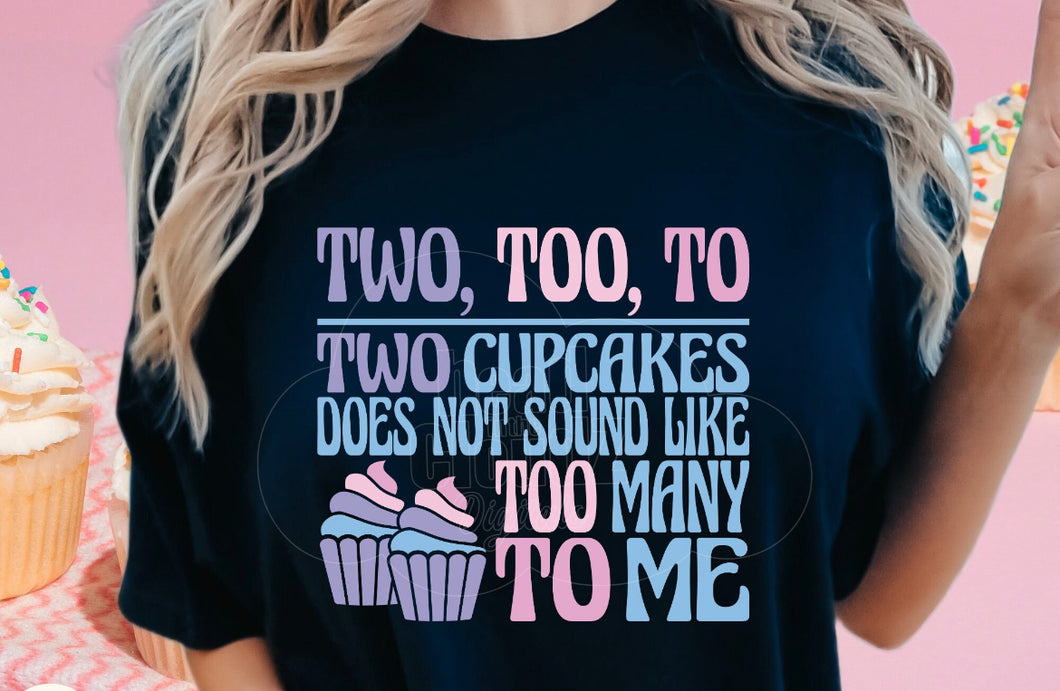 Two Too To Cupcake