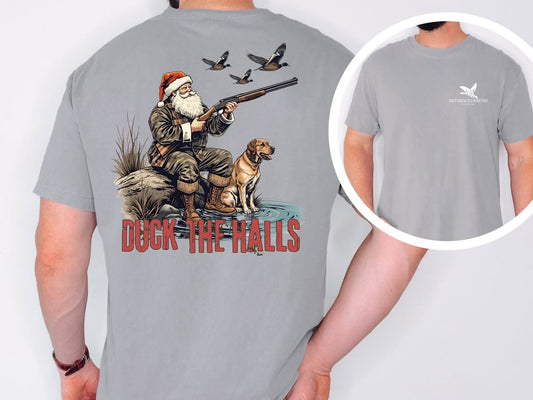 Deck the Halls Santa Duck Hunting