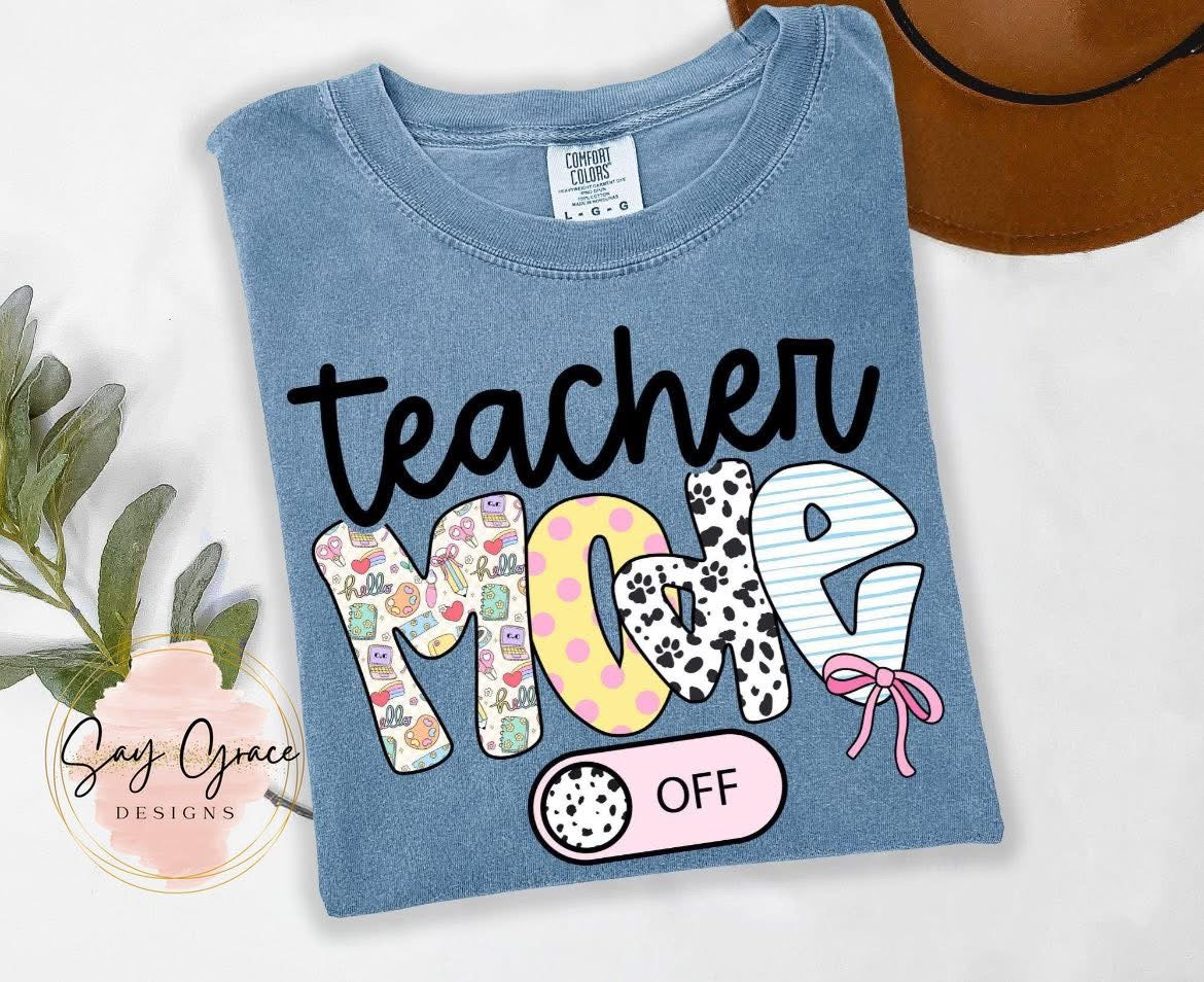Teacher Mode Off Coquette Pink Dalmatian
