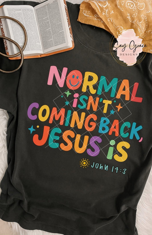 Normal Isn't Coming Back Jesus Is