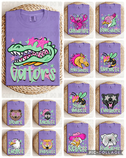 Mascot Preppy Stars