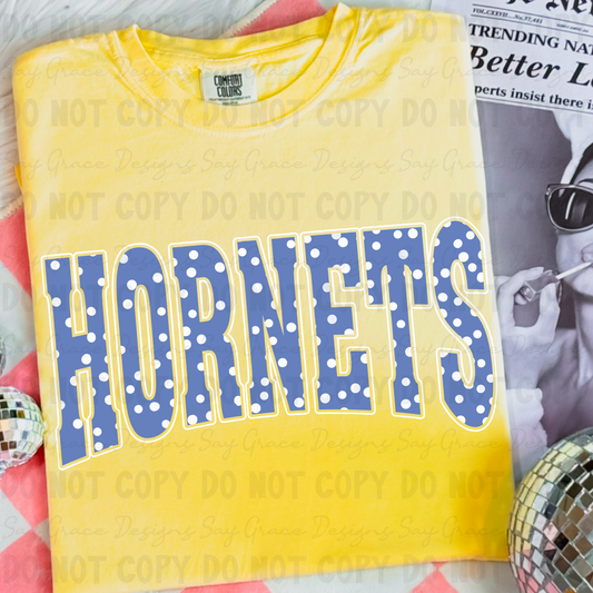 HORNETS Varsity Polka Dot