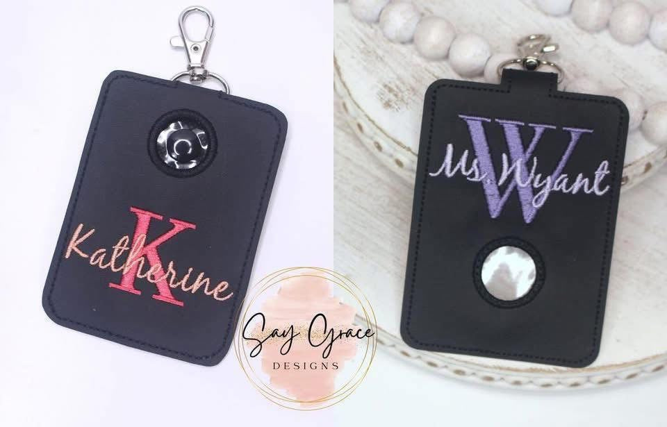 Alarm ID Badge Holder