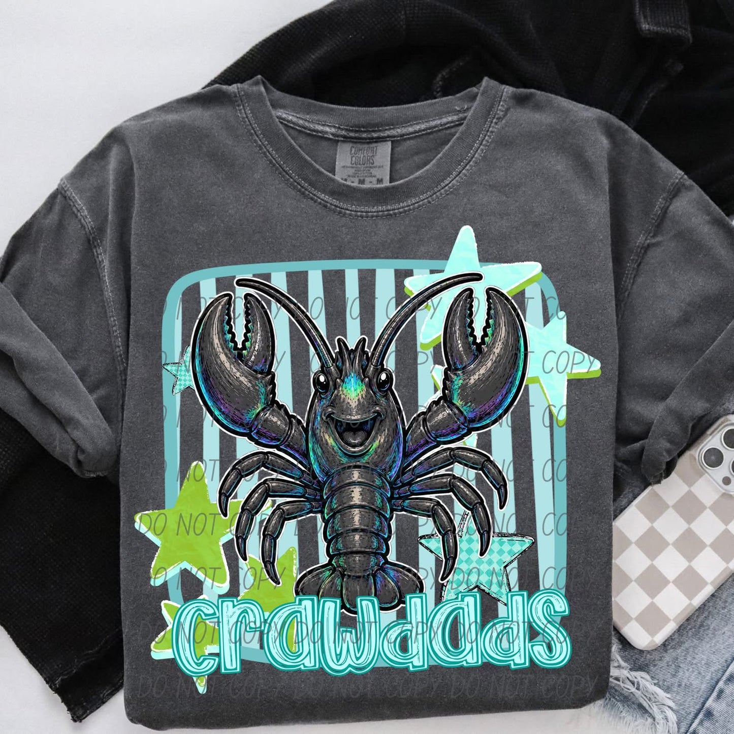 CRAWDADS Star Stripes and School
