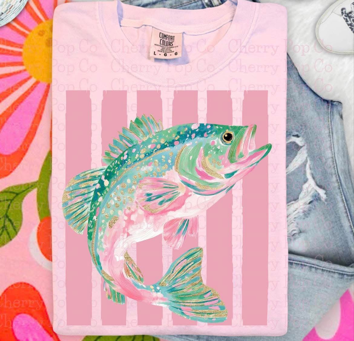 Bass Stripe Dark Pink