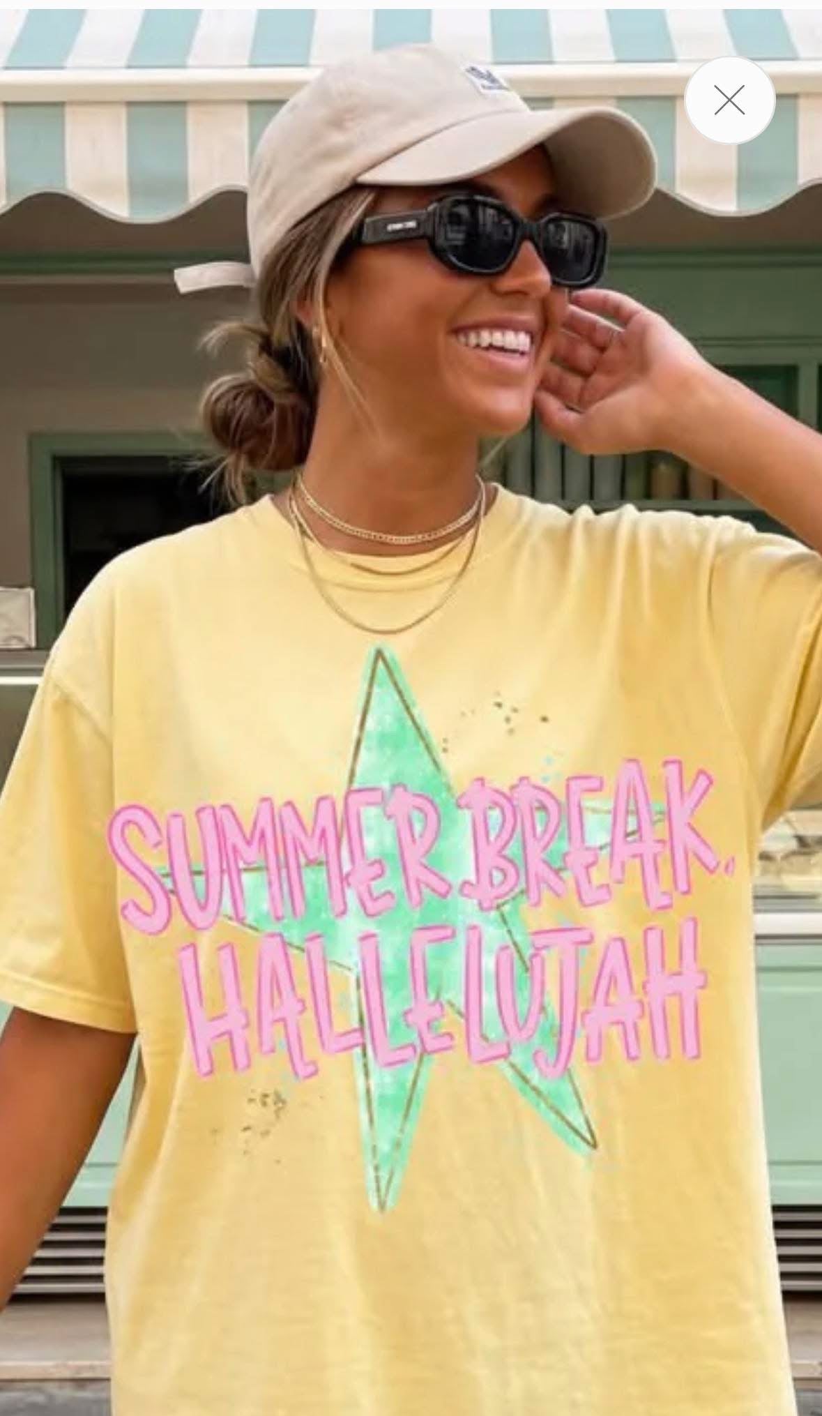 Summer Break Hallelujah Star