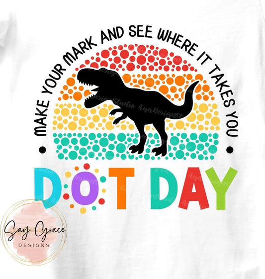 Dinosaur Dot Day