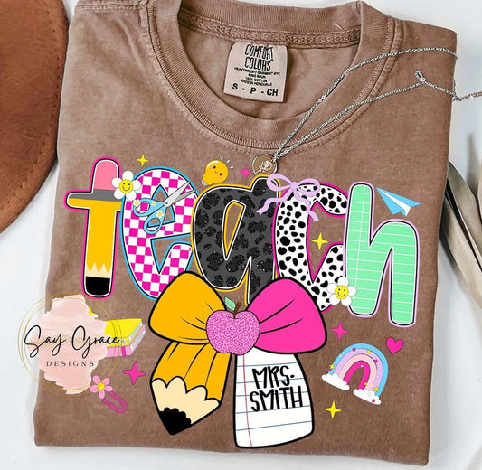 Teach Bow Personalized