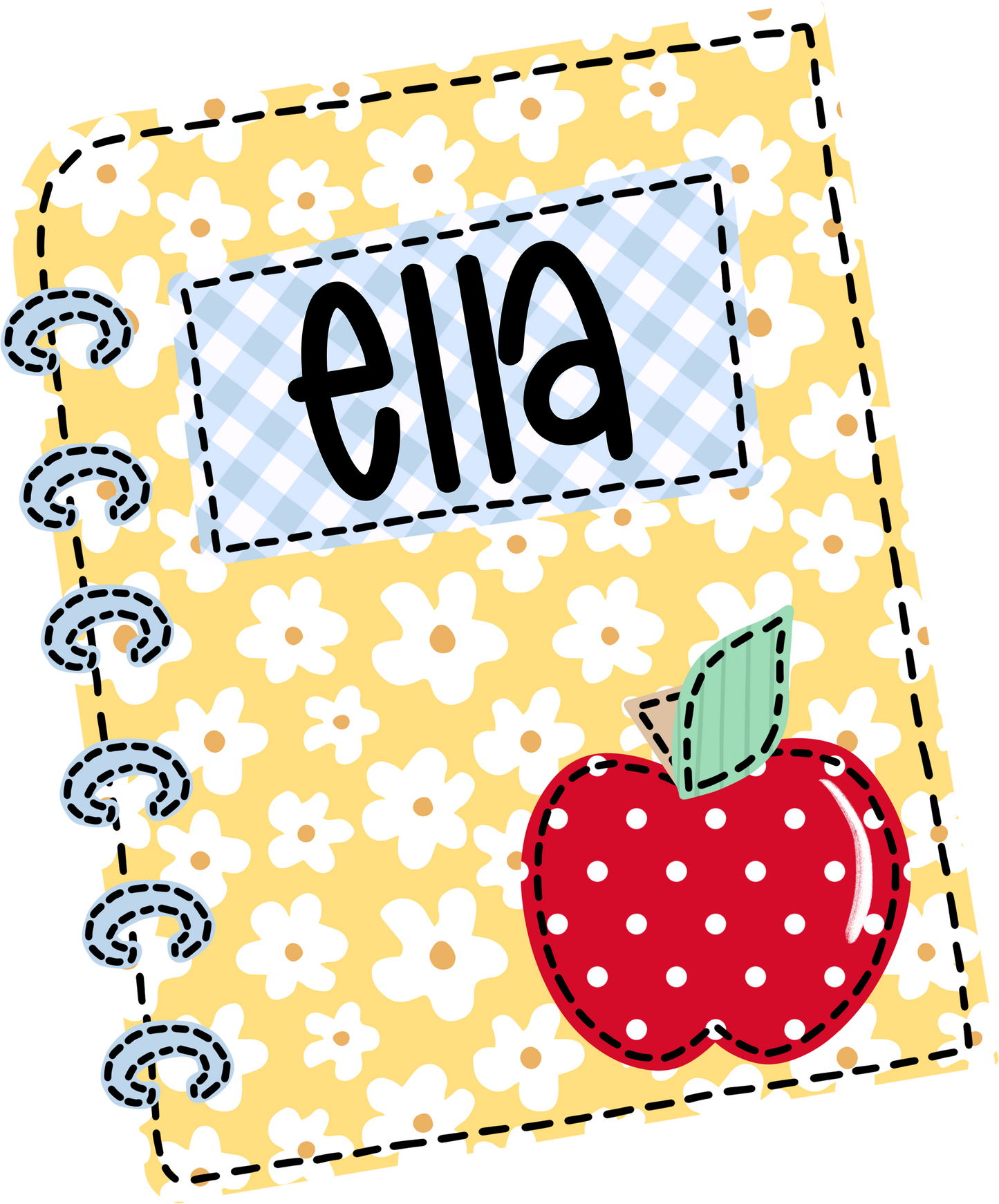 Personalized School Pocket Designs