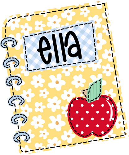 Personalized School Pocket Designs