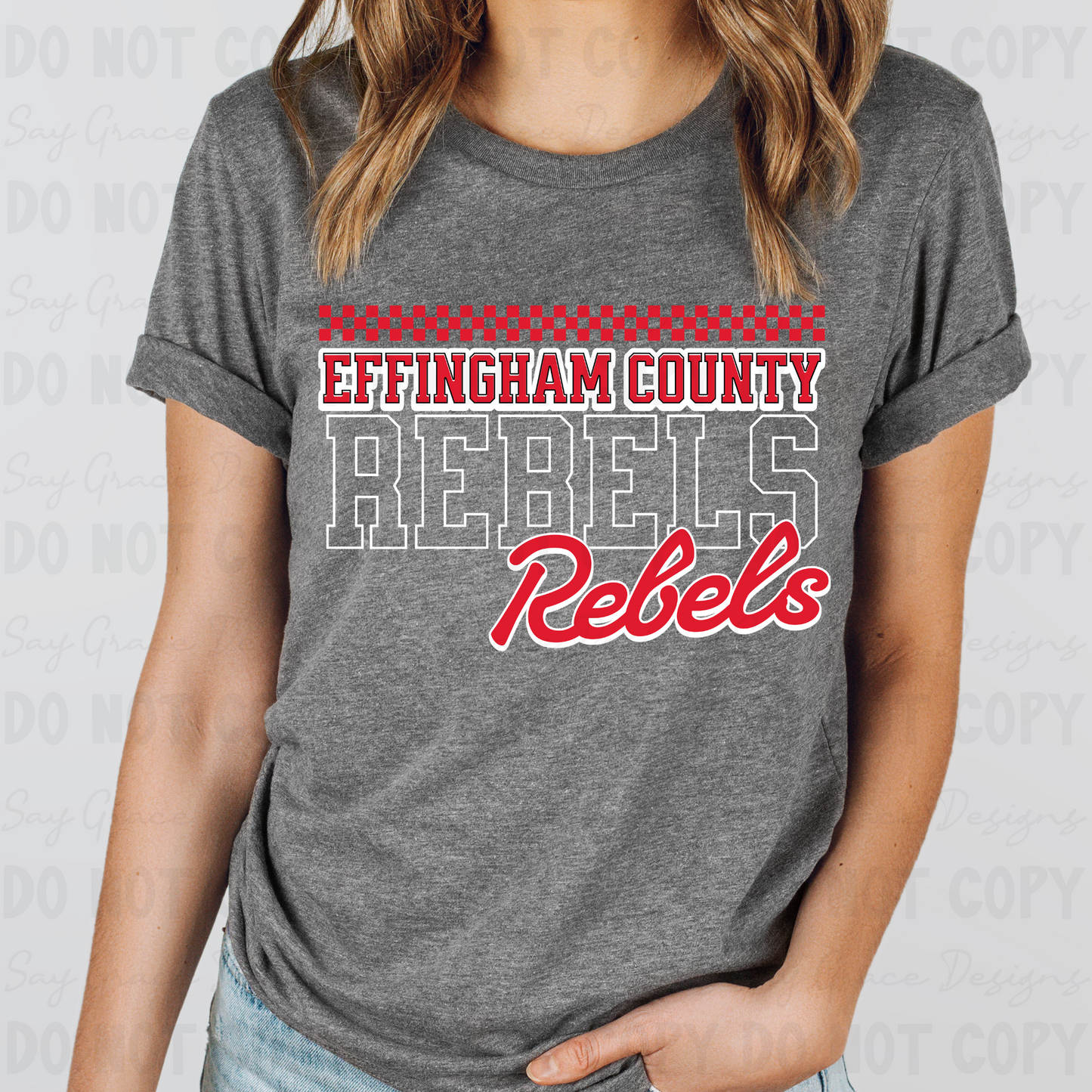 Effingham County Rebels Top Checkered