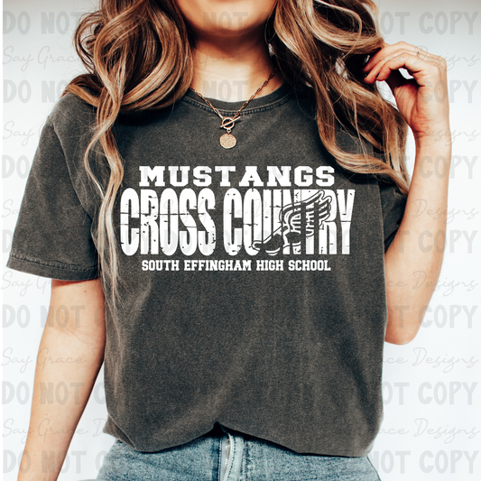 South Effingham Mustangs Cross Country Foot