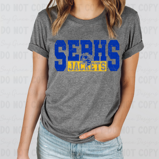 SEBHS Jackets Distressed