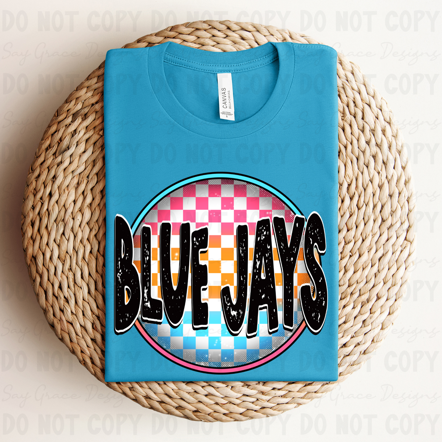 Blue Jays Checkered