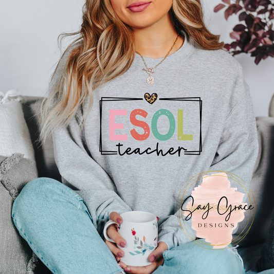 ESOL Teacher Heart
