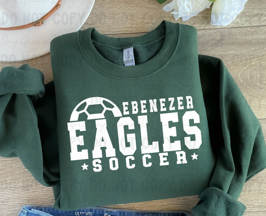 Ebenezer Eagles Soccer White