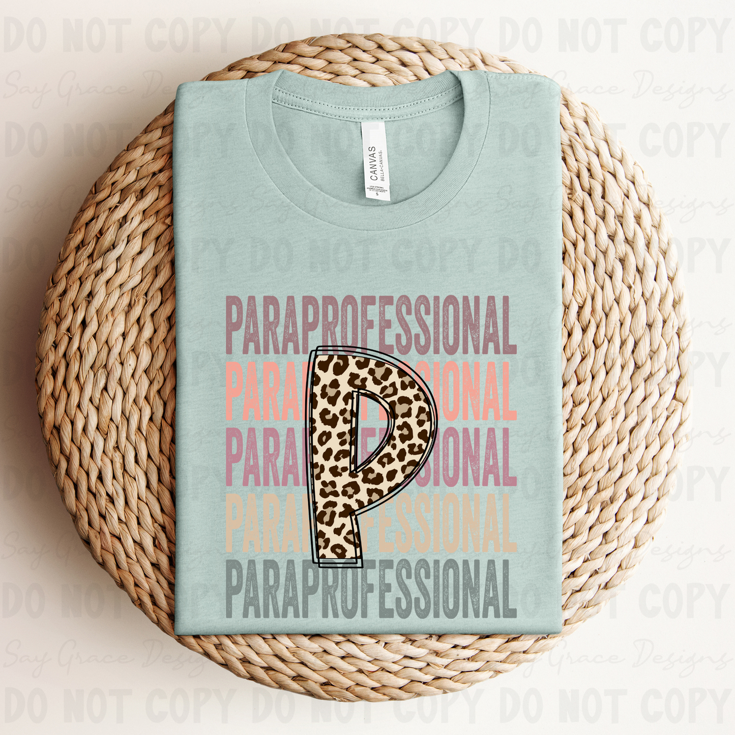 Paraprofessional Leopard Repeating