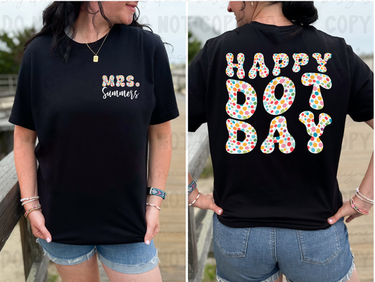 Happy Dot Day Personalized