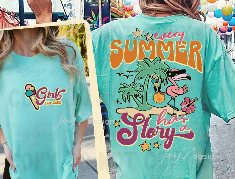 Every Summer Has A Story - Front and Back