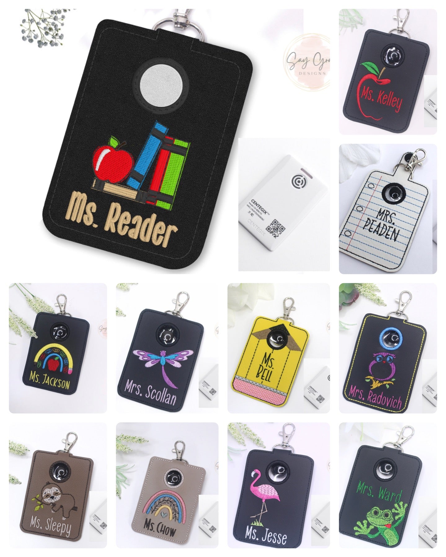 Alarm ID Badge Holder