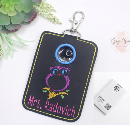 Alarm ID Badge Holder