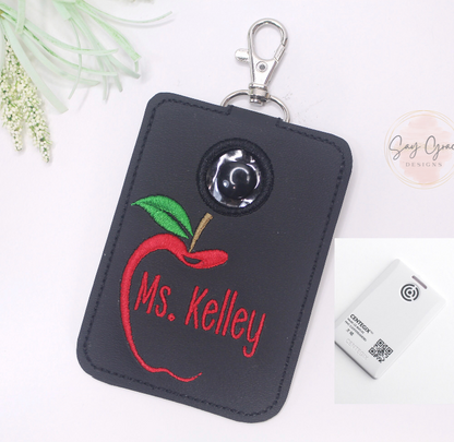 Alarm ID Badge Holder