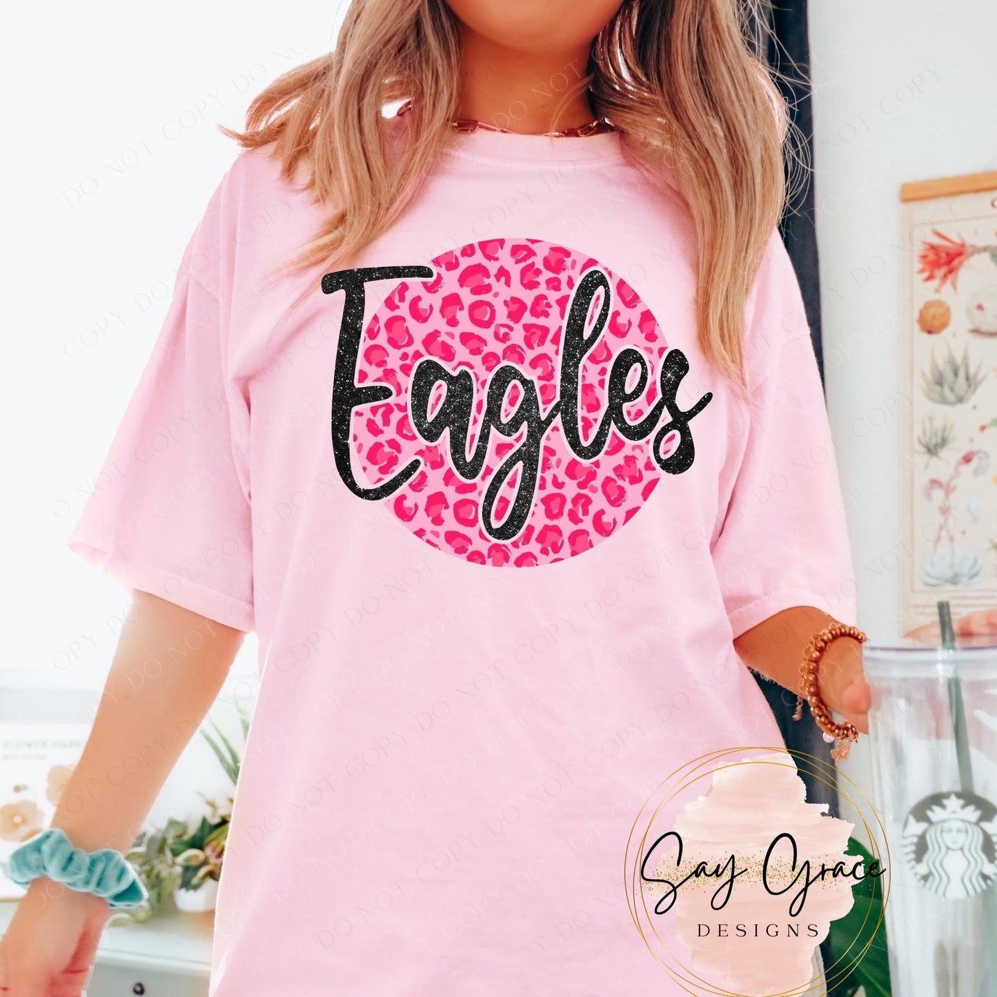 Eagles Pink Leopard