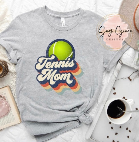 Retro Tennis Mom